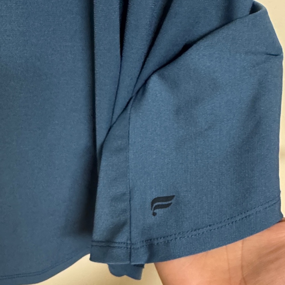 Fabletics Deep Blue Muscle Tee - Picture 3 of 4